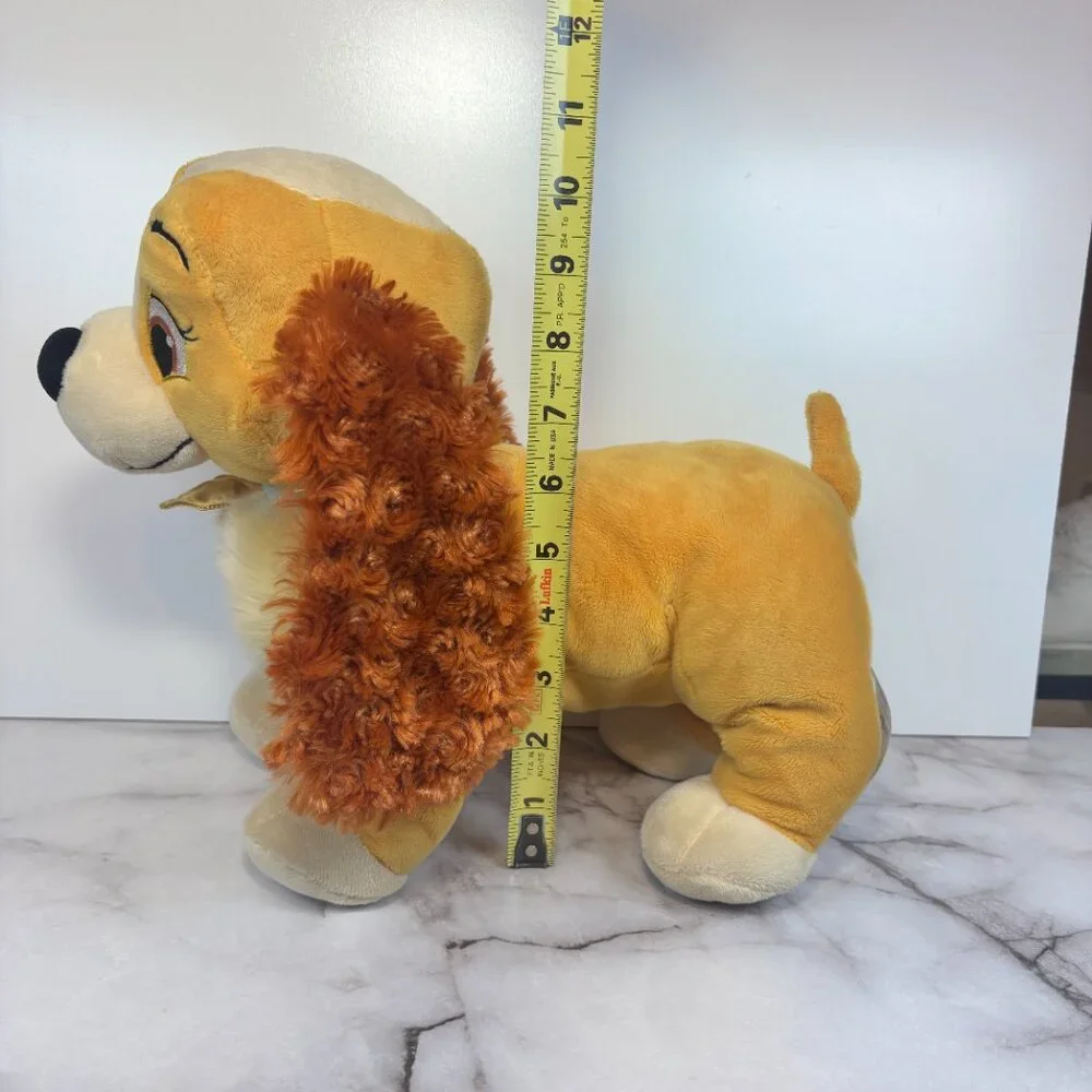 Disney Lady and the Tramp Lady Plush Stuffed Animal 11